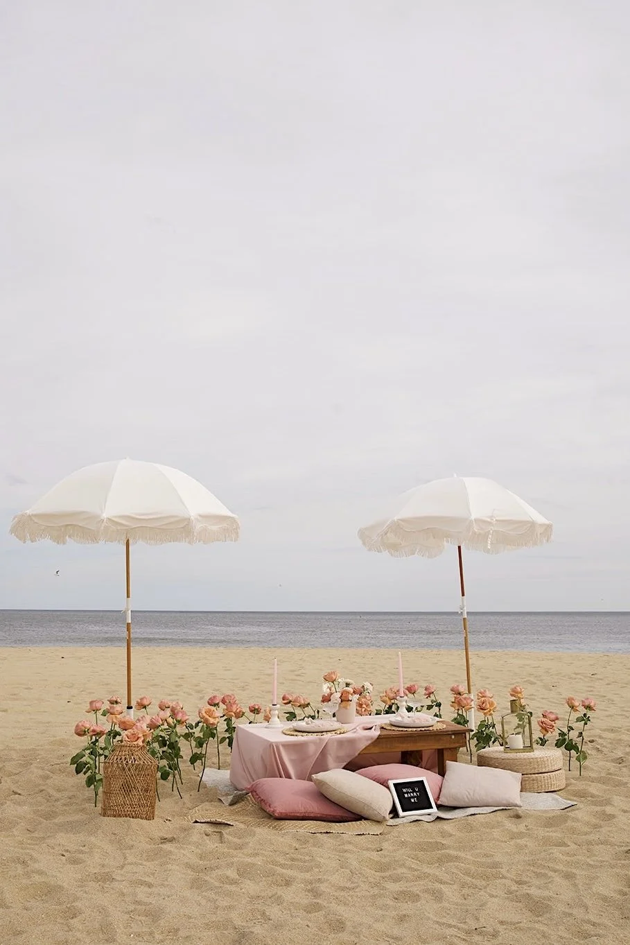 beach birthday picnic