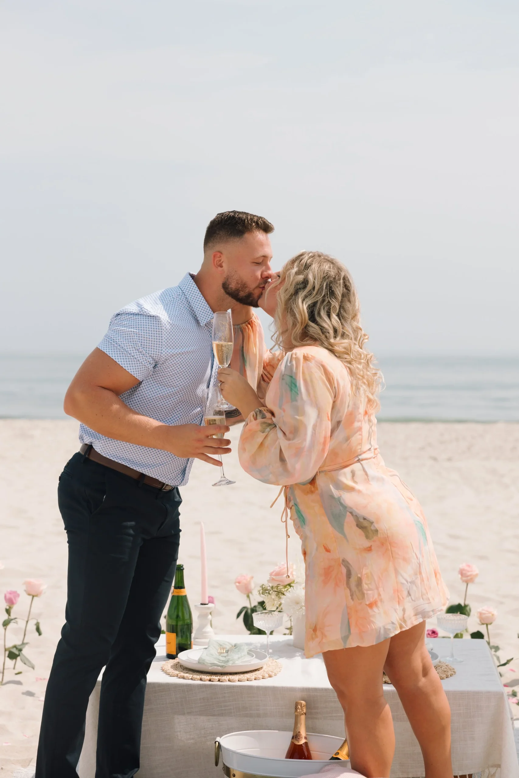 beach picnic proposal New Jersey